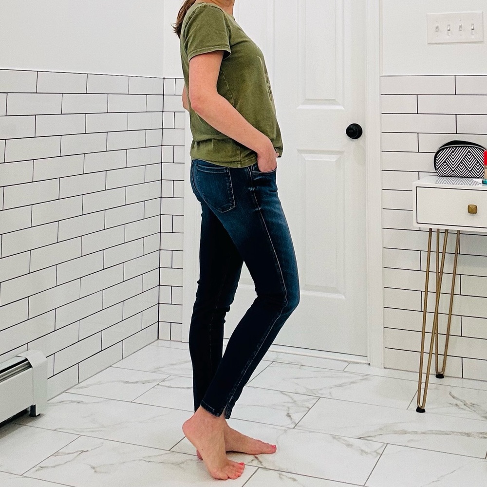 Kut from the Kloth Blue Denim Skinny Jeans